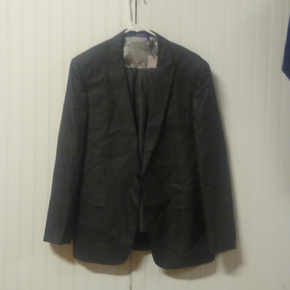 Large gray suit